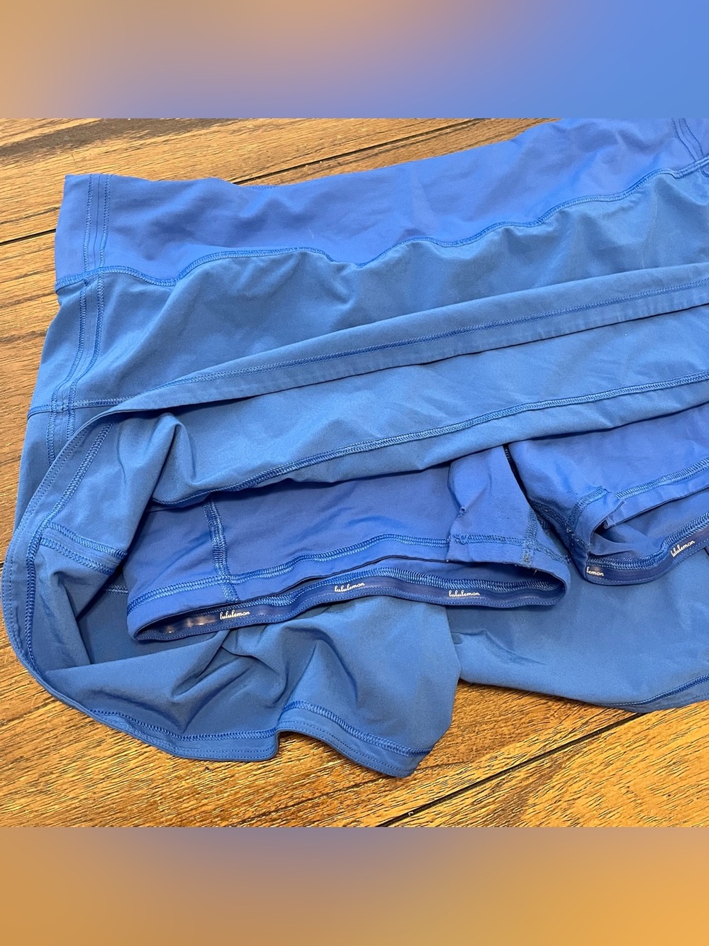 Lululemon Pace Rival Blue Skort Womens size 12 - Picture 3 of 4